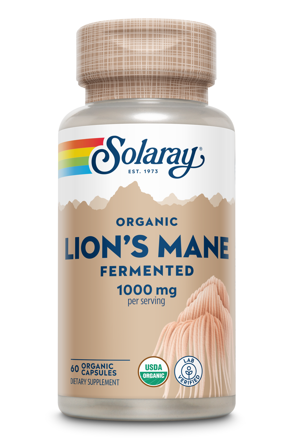 Fermented Lion's Mane Mushroom 1000mg