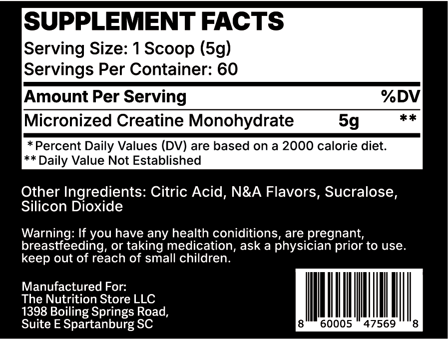 Enjoy The Creatine